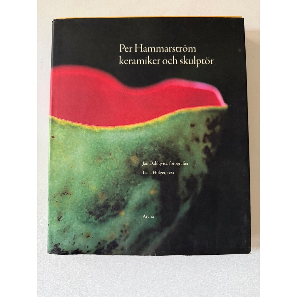 Per Hammarstrom Keramiker Och Skulptor Dahlqvist Holger Hardcover Book Swedish